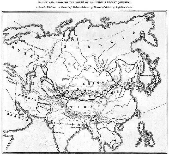 A black and white map.